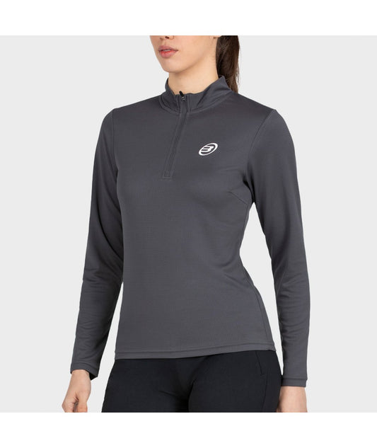 Bullpadel Women's long sleeve shirt ALITA (Anthracite)