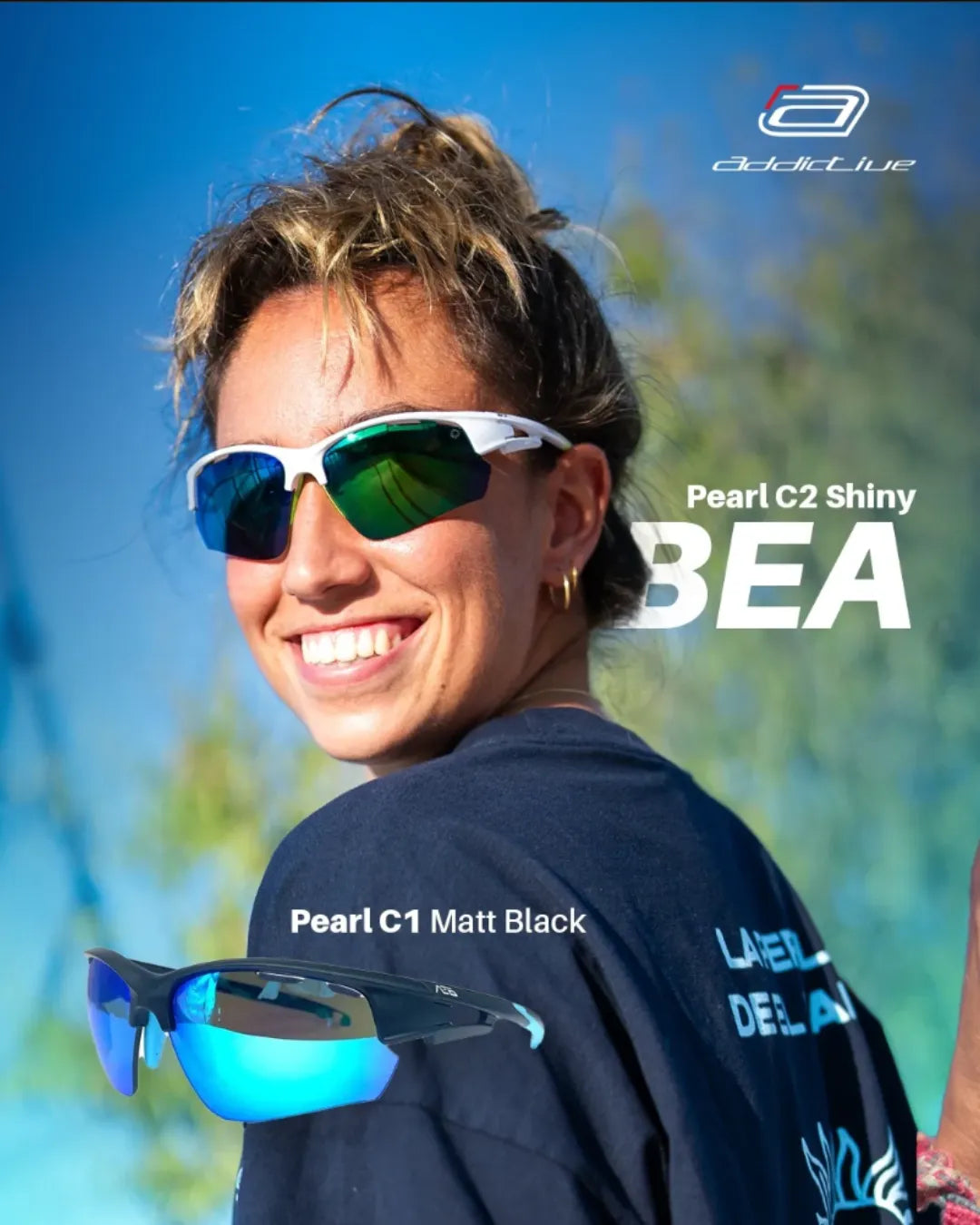 Addictive Bea González Pearl Padel Sunglasses