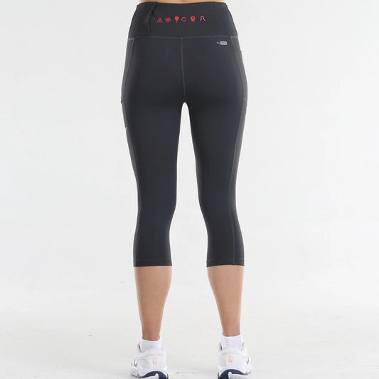 Bullpadel Women's Leggings DIQUE (Black)