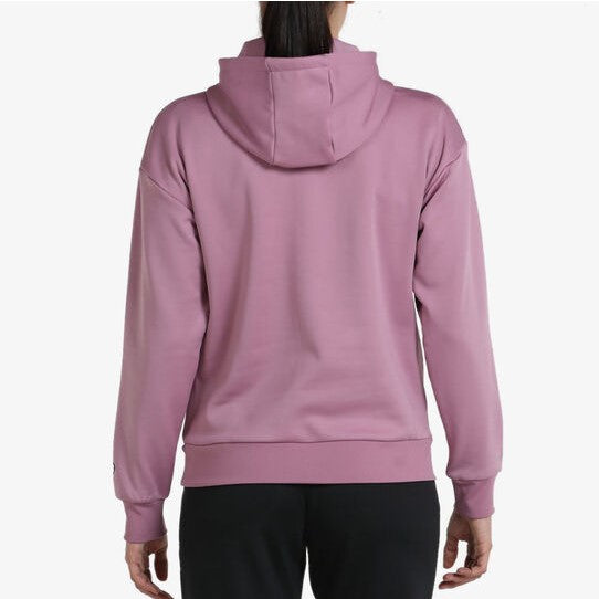 Bullpadel Women's Hoodie INCOE (Wine Pink)