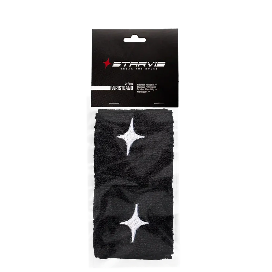 Starvie Star Wristbands - Pack x2 (black)