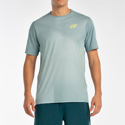 Bullpadel Men's T-Shirt LAGAR (White/Bluish Green)