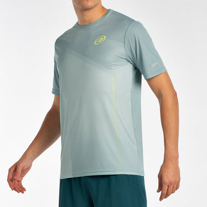 Bullpadel Men's T-Shirt LAGAR (White/Bluish Green)