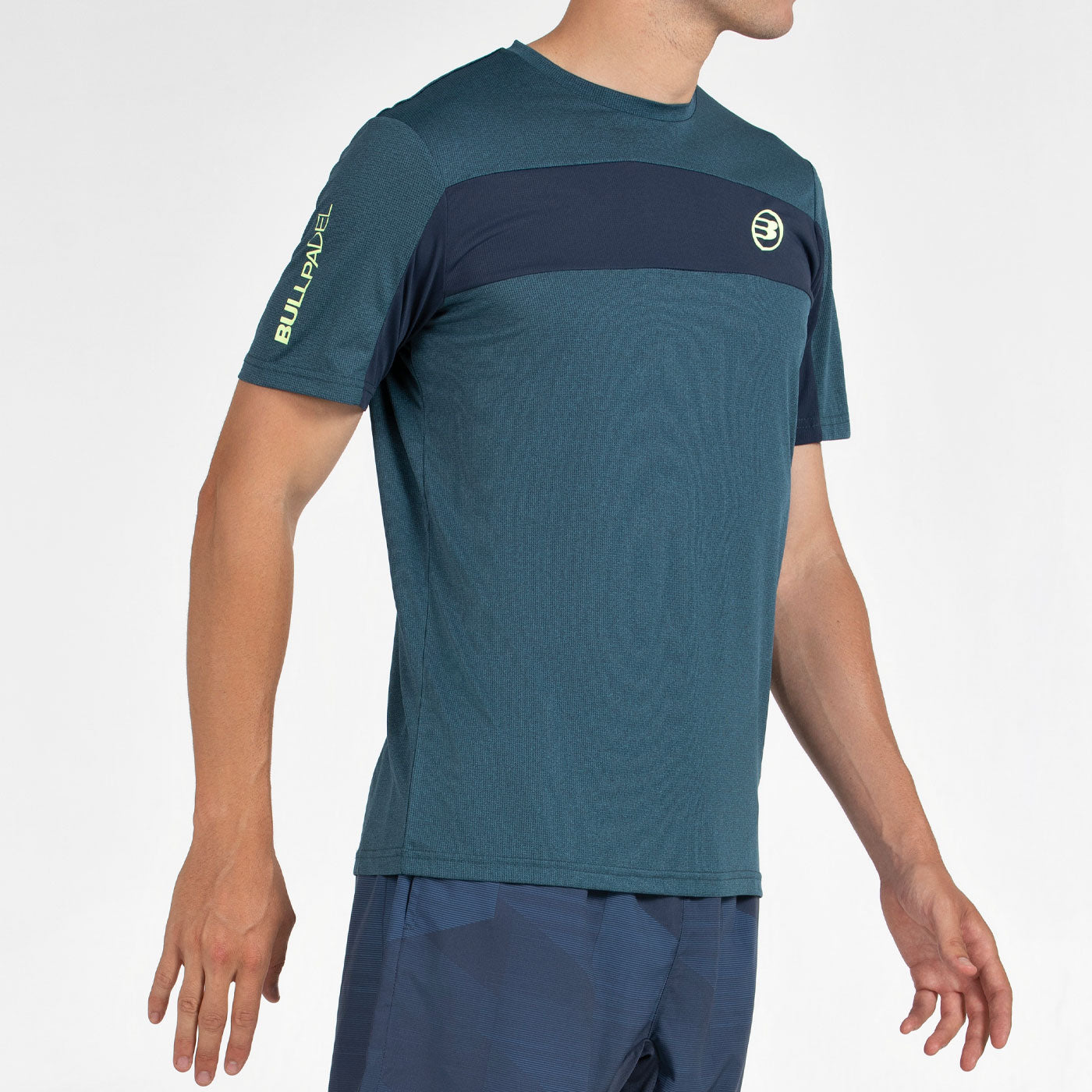 Bullpadel T-Shirt LIBIO (Dark Blue/Dark Green)