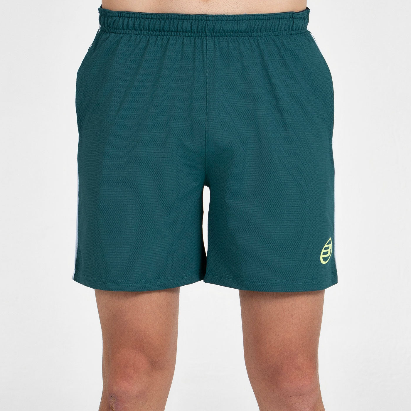 Bullpadel Men's Shorts LOUSAM (Dark Blue/Dark Green)
