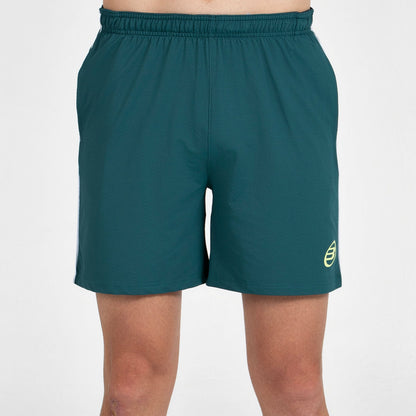 Bullpadel Men's Shorts LOUSAM (Dark Blue/Dark Green)