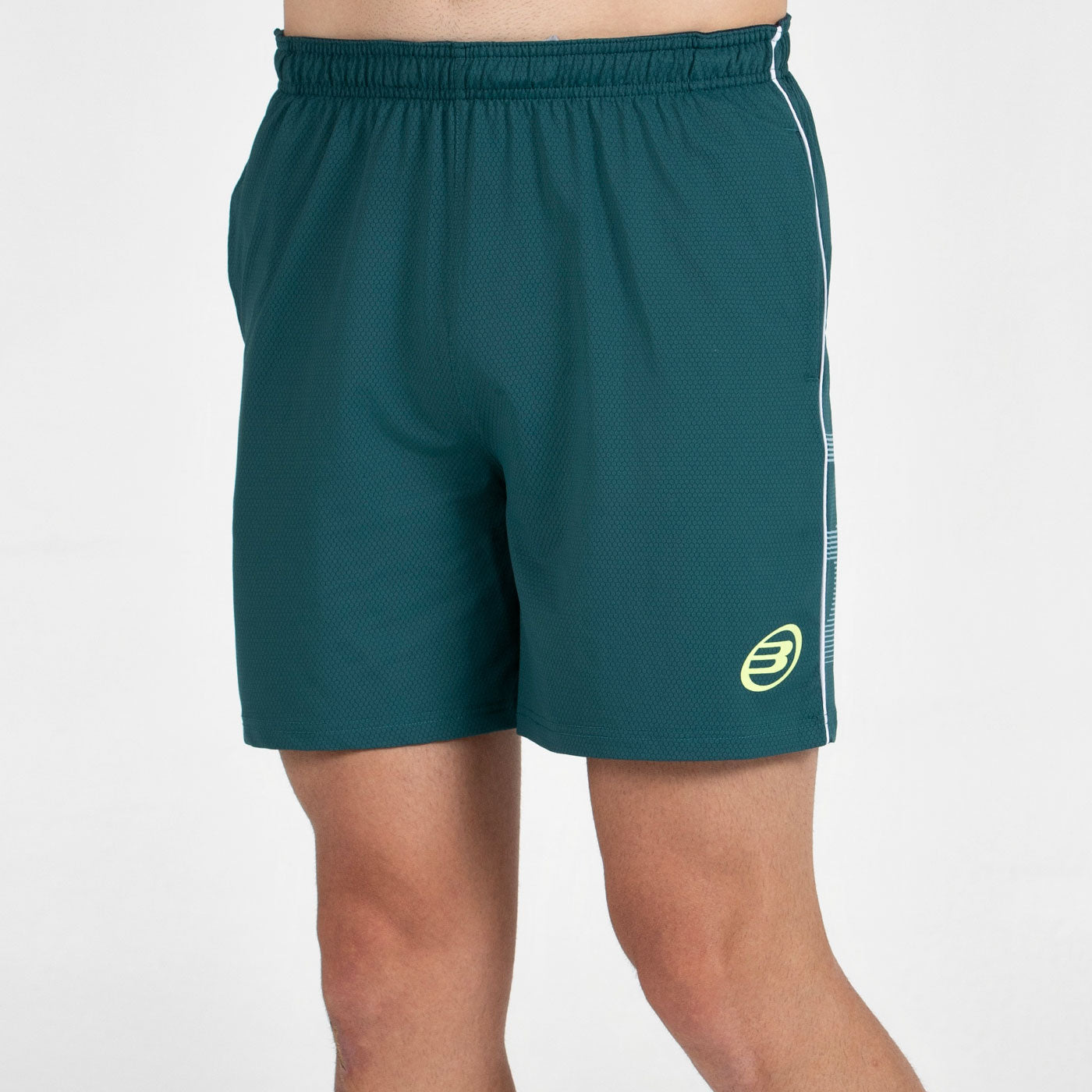 Bullpadel Men's Shorts LOUSAM (Dark Blue/Dark Green)
