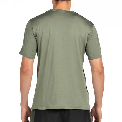 Bullpadel Men's T-shirt PATOS (Khaki/Eucalyptus)