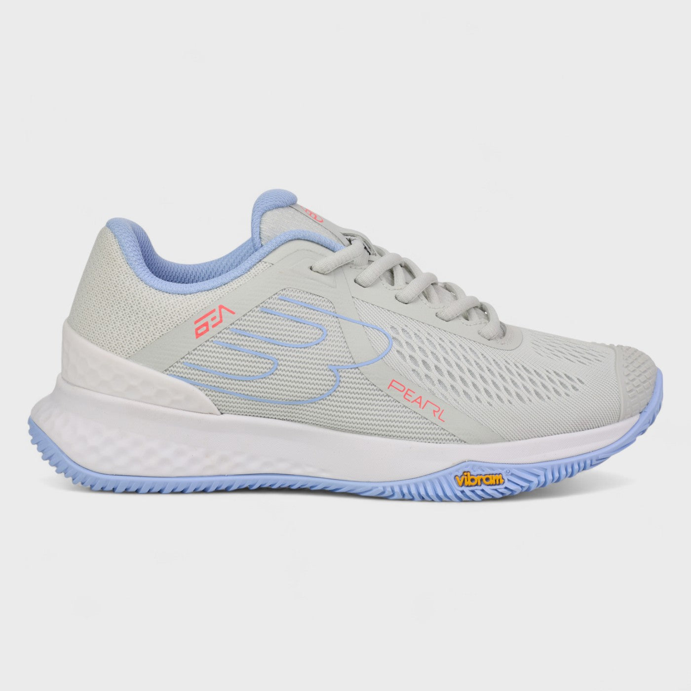 Bullpadel Shoes PEARL VIBRAM 25I (Clear Grey)