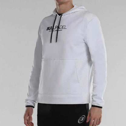 Bullpadel Hoodie YAMBO (white)
